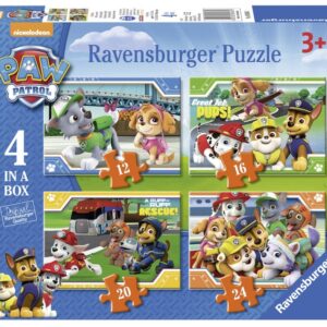 Puzzle 4 en 1 PatPatrouille