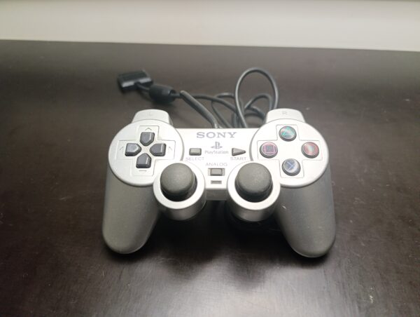 PS2 grise fat + manette + carte mémoire - Image 4