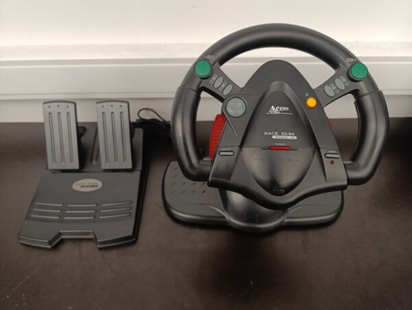 Volant Race 32/64 Shock 2 (Nintendo 64 et PS1) - Afbeelding 2