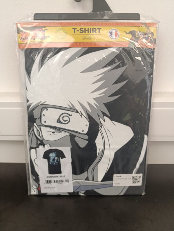T-shirt L Naruto - Kakashi