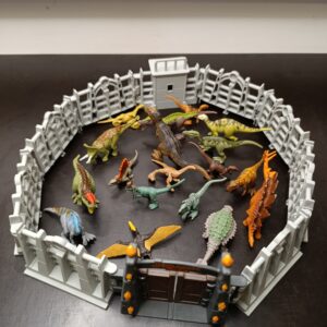 Lot de mini dinosaures Jurassic World