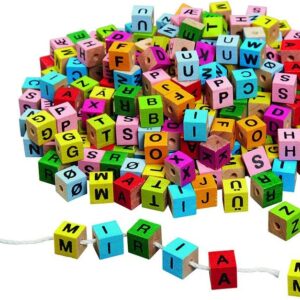 Assortiment de cubes lettres