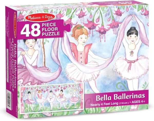Puzzle de sol Ballerines (48 pièces)