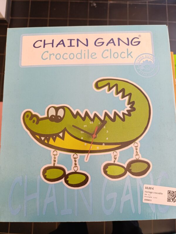 Horloge crocodile