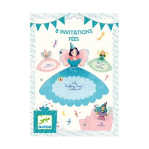 8 invitations fées