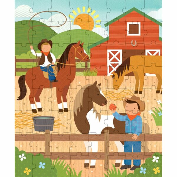 Puzzle At The Ranch (64 pièces) - Afbeelding 2