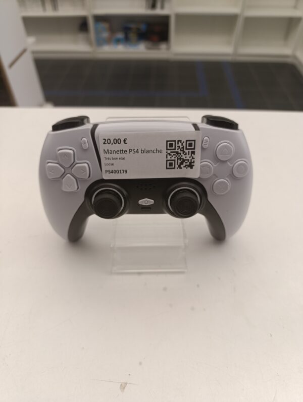 Manette PS4 blanche