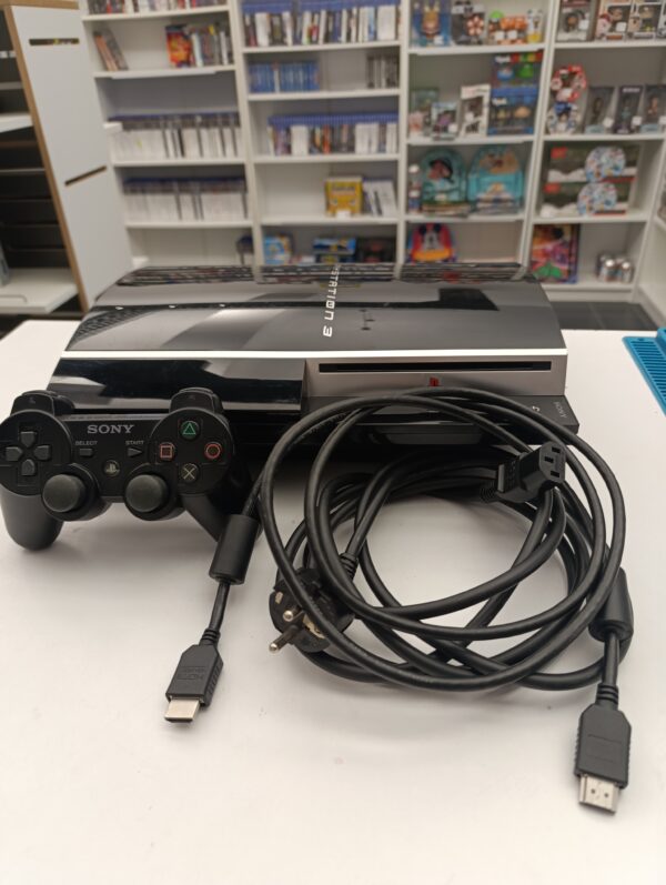 PS3 Fat noire 80Go + manette