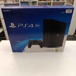 PS4 Pro noire en boîte