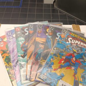 7 comics Superman
